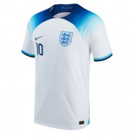Anglicko Raheem Sterling #10 Domáci futbalový dres MS 2022 Krátky Rukáv